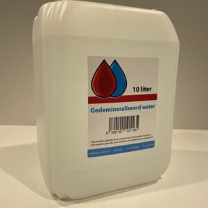 Gedemineraliseerd water